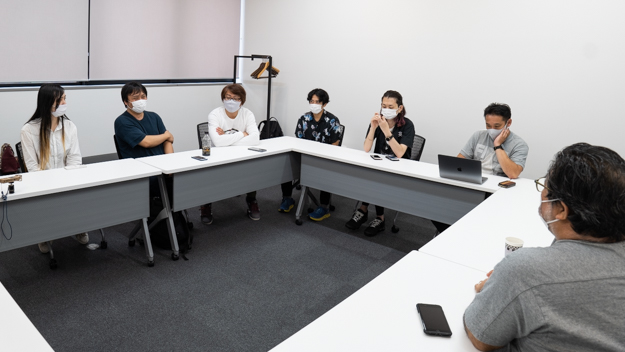 CGスタッフインタビュー説明写真