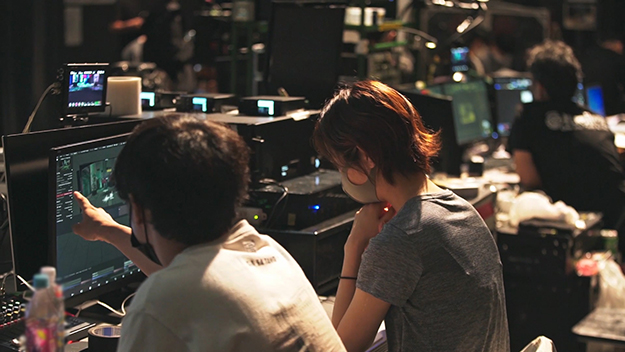 CGスタッフインタビュー説明写真