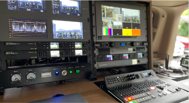 Blackmagic Design導入事例：アストロデザインの中継車・オフグリッドスタジオ ATOM’S」の場合