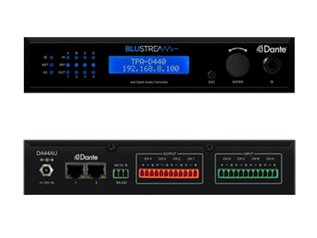 エーディテクノ、Blustream社Danteオーディオシリーズの3製品を発売