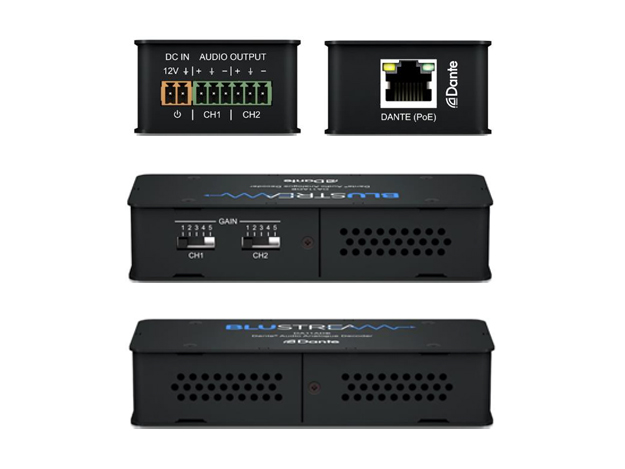 エーディテクノ、Blustream社Danteオーディオシリーズの3製品を発売