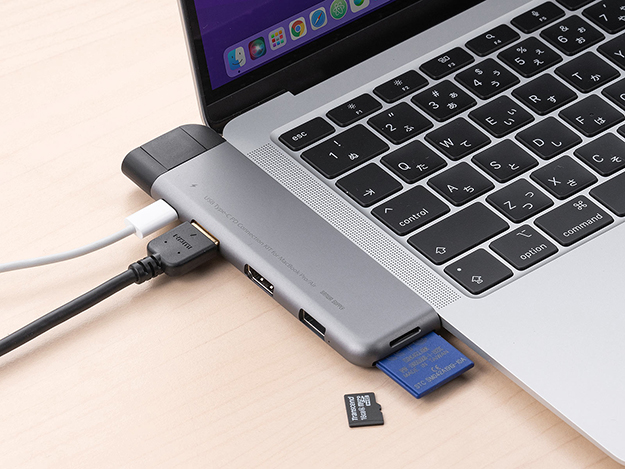 サンワサプライUSBハブ説明写真