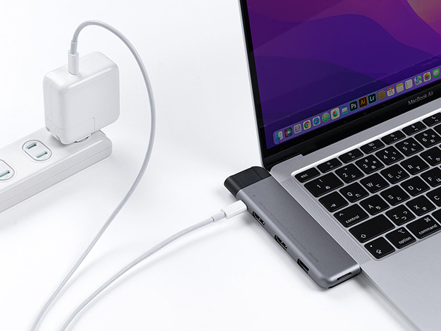 サンワサプライUSBハブ説明写真