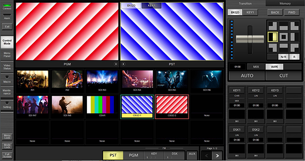 ライブスイッチャー機能を拡張するNDI I/Fユニット説明画像