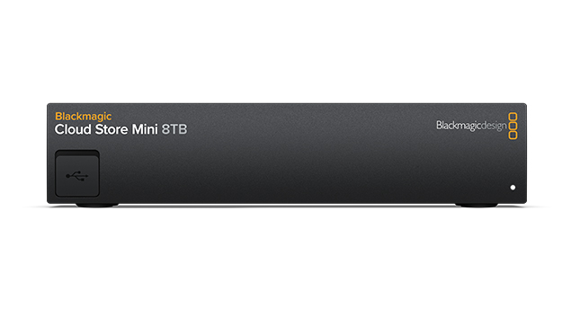 Blackmagic Cloud Store Mini説明写真
