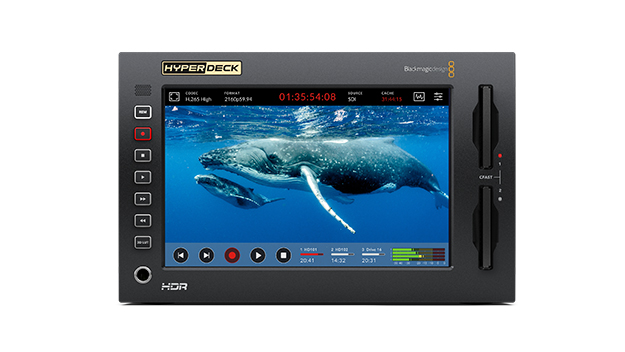 HyperDeck Extreme 4K HDR説明写真