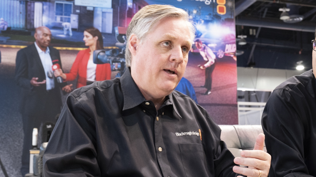 Blackmagic Design CEOインタビュー説明写真