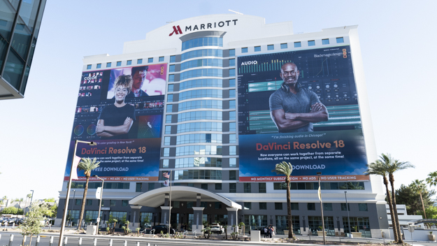 Blackmagic Design CEOインタビュー説明写真