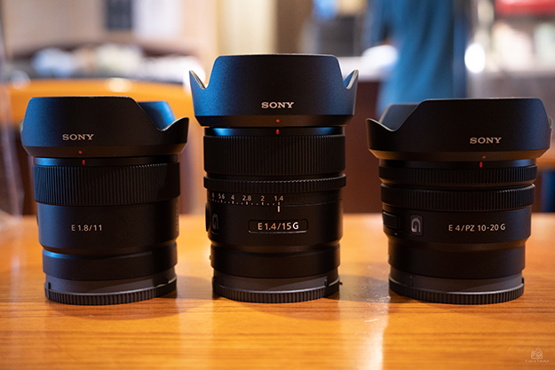 ソニー、APS-CフォーマットサイズEマウント純正ワイドレンズ「E