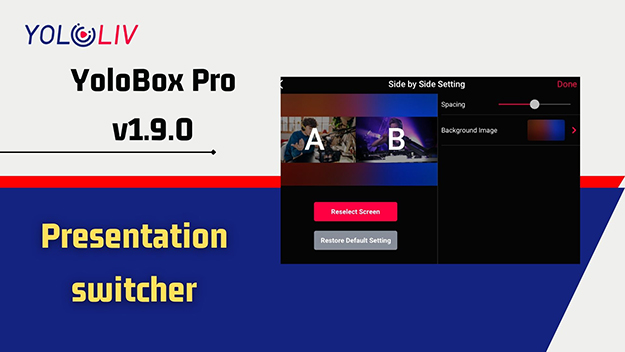YoloLiv、YoloBox Pro v1.9.0リリース。ゲストの招待、カウントダウンタイマー用BGM、オーバーレイ付きUVCなどを追加