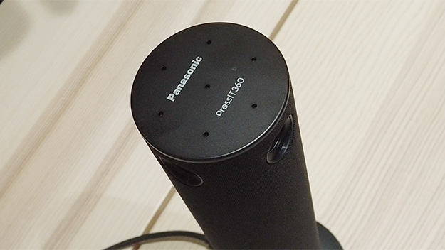 パナソニック コネクト、360°カメラスピーカーフォン「PressIT360