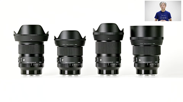 シグマ、オンラインプレゼンテーションで「SIGMA 20mm F1.4 DG