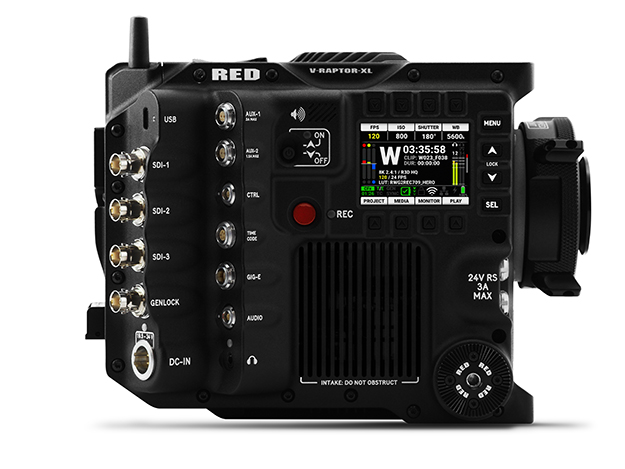 RED Digital Cinema、DSMC3カメラシステムシリーズ「V-Raptor XL 8K VV」発表