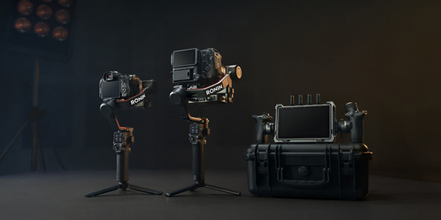 映像人のカメラアクセサリー電動ジンバル説明画像