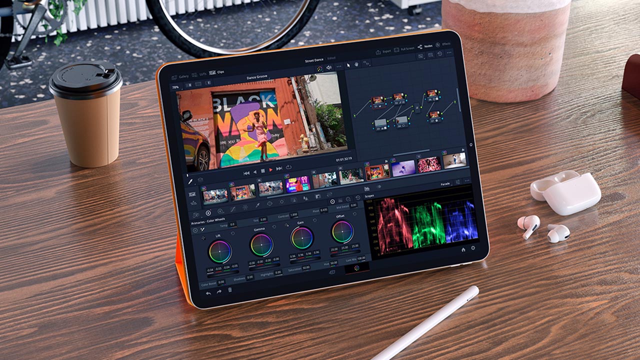 DaVinci Resolve for iPad explanation image