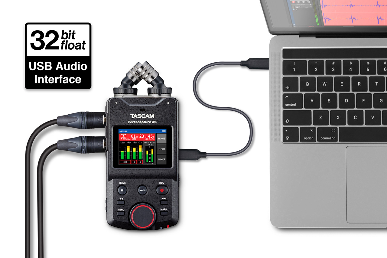 TASCAM Portacapture X6 Firmware Update Released - PRONEWS