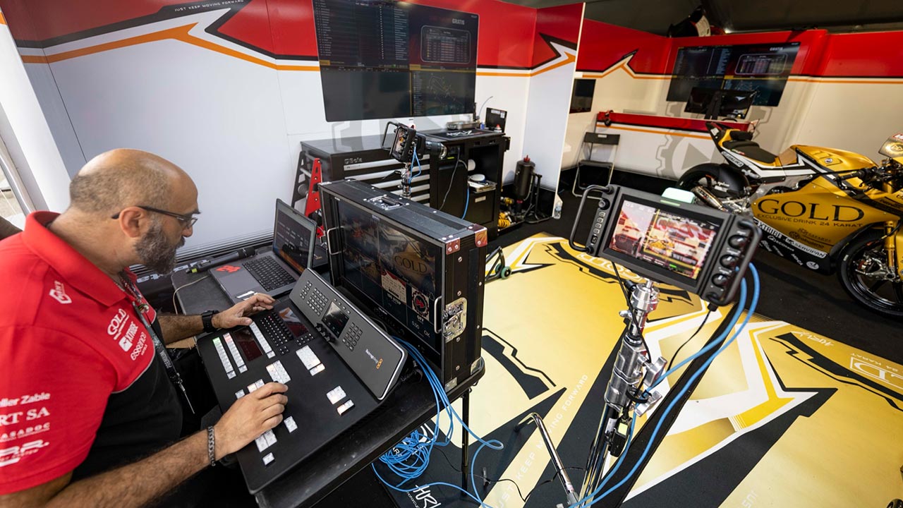 Blackmagic Case Study - Moto GP Teams