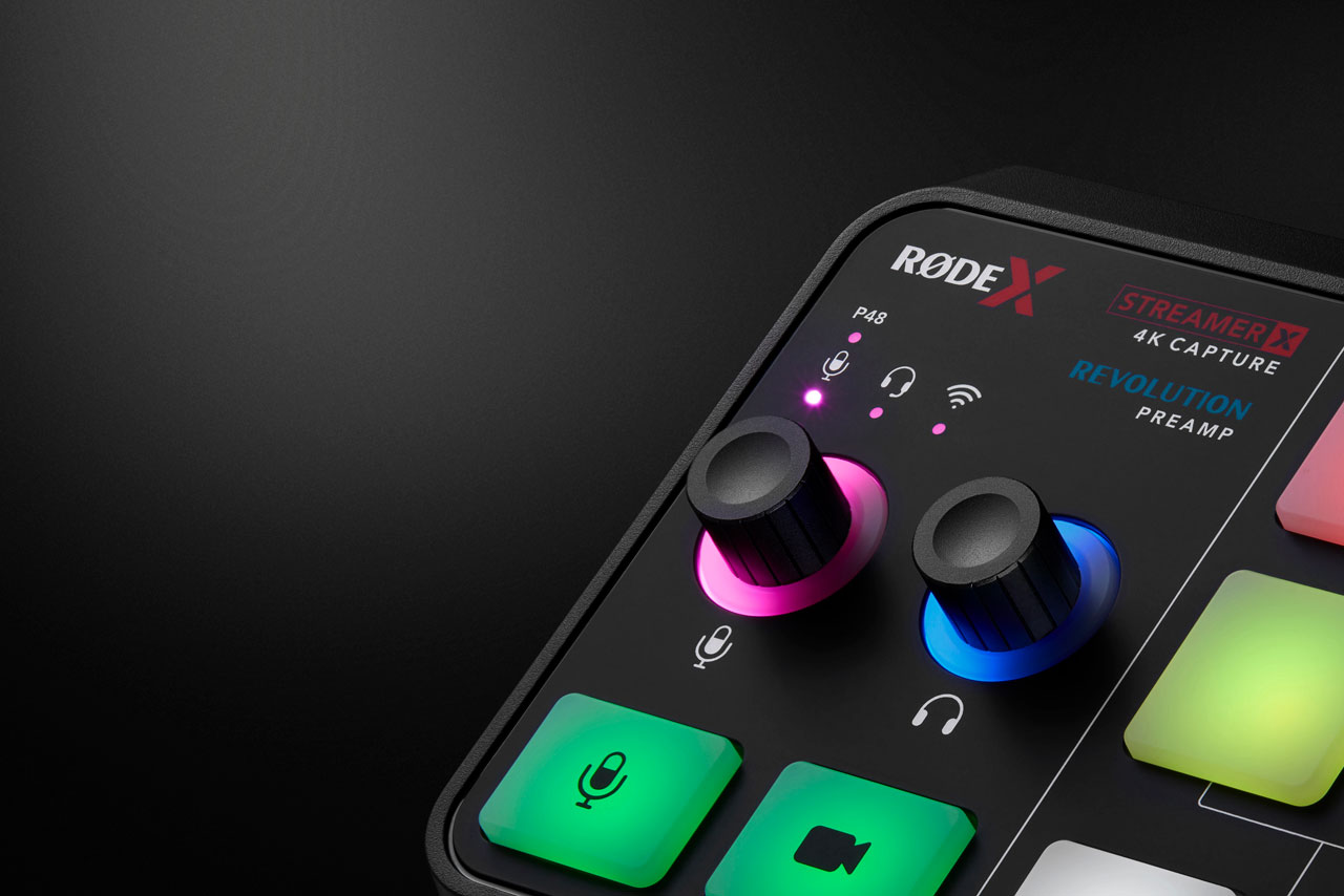 RØDE、「StreamerX」発売説明写真