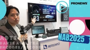 エーディテクノ「Dante AV Ultra エンコーダ／デコーダ」 -NAB Show 2025 動画レポート- [NAB2025 Booth]