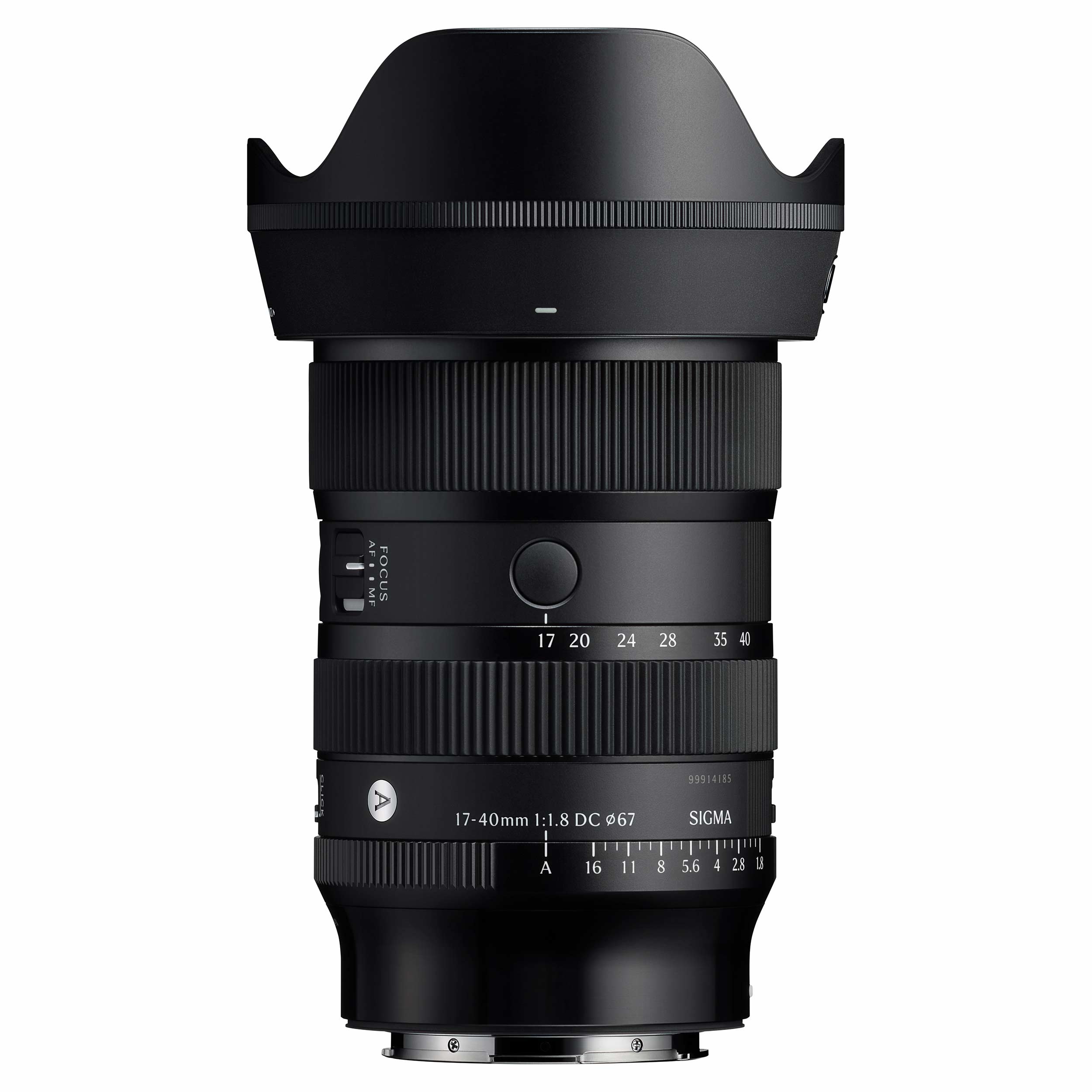 SIGMA 17-40mm F1.8DC ズームレンズ シグマ、「17-40mm F1.8 DC | Art」 発売。単焦点並みの大口径と